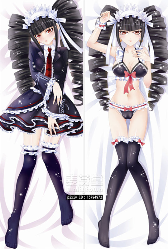 Danganronpa Dakimakura Body Pillow Cover celestia ludenberg YC0129 YC0130