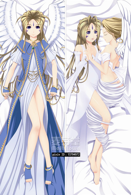 Oh My Goddess Belldandy Dakimakura Body Pillow Cover YC0111 YC0112