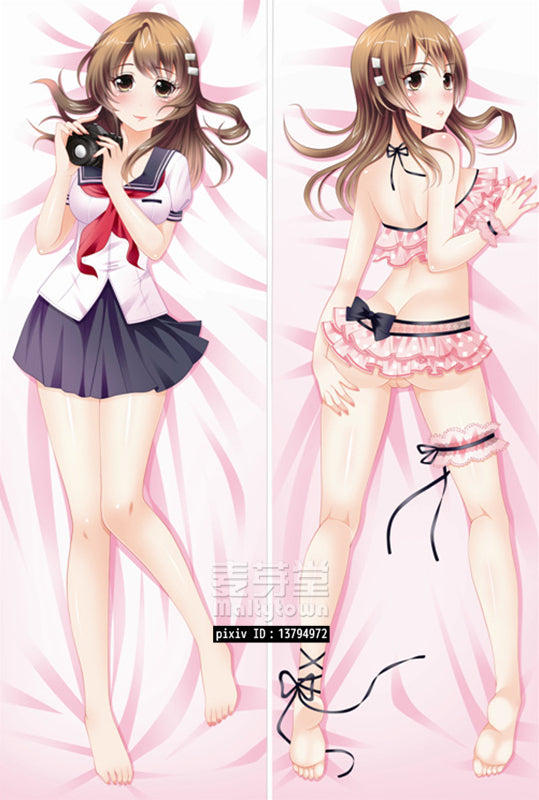 Photo Kano sexy pose Dakimakura Body Pillow Cover YC0109 YC0110