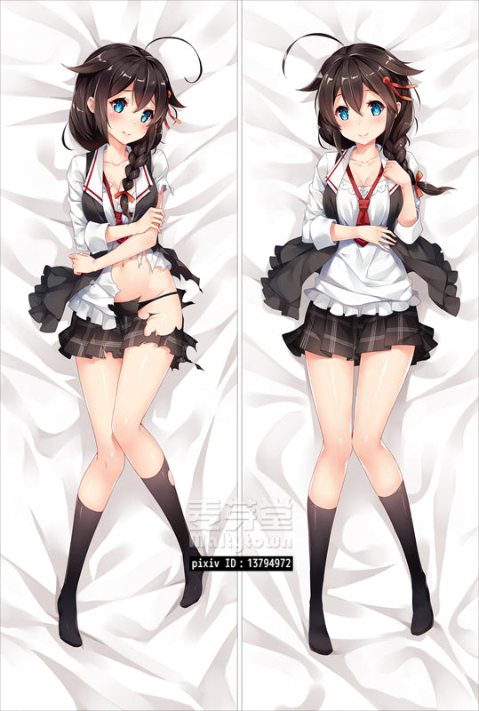 Kantai Collection Archangel Shigure Dakimakura Body Pillow Cover Shigure Kai Ni YC0614 YC0615