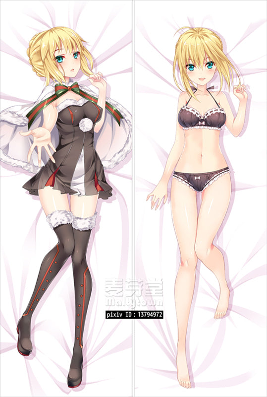 FATE/GO Dakimakura Pillow Cover FaterGrand Order SABER