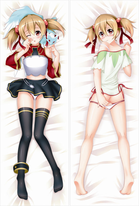 Sword art online Dakimakura Pillow Cover Silica Pajamas YC024 YC025