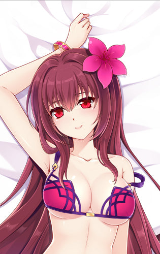 Fate Grand Order Dakimakura Pillow Cover Scáthach Swmisuit YC0640 YC0641