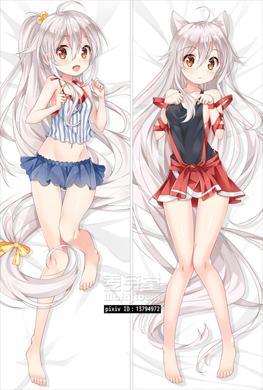 Urara Meirochō Dakimakura Pillow Cover Chiya barefoot YC0645 YC0646