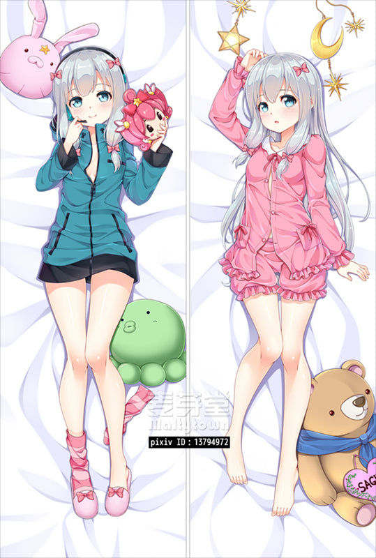 Emily Granger Dakimakura Pillow Cover Izumi Sagiri Sexy YC0667 YC0668 YC0669