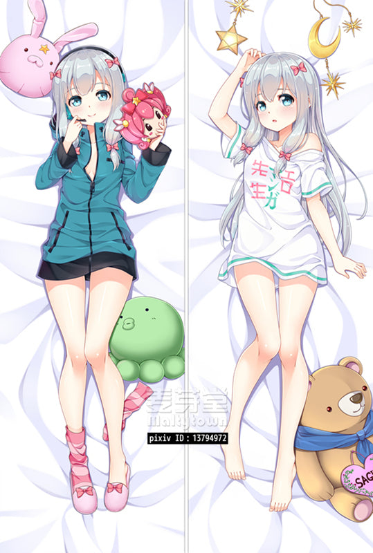 Emily Granger Dakimakura Pillow Cover Izumi Sagiri Sexy YC0667 YC0668 YC0669