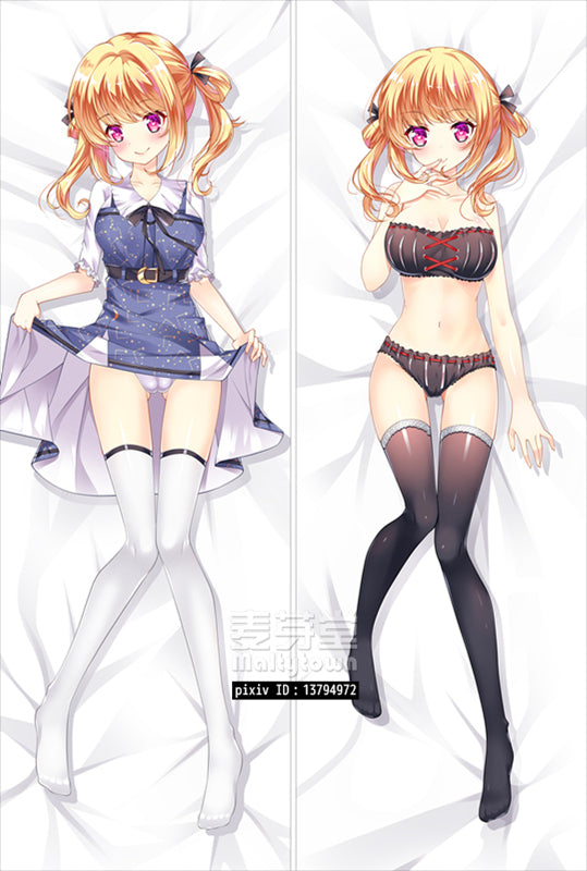 Gi(a)rlish Number Momoka Sono Dakimakura Pillow Cover large breasts YC0622 YC0623
