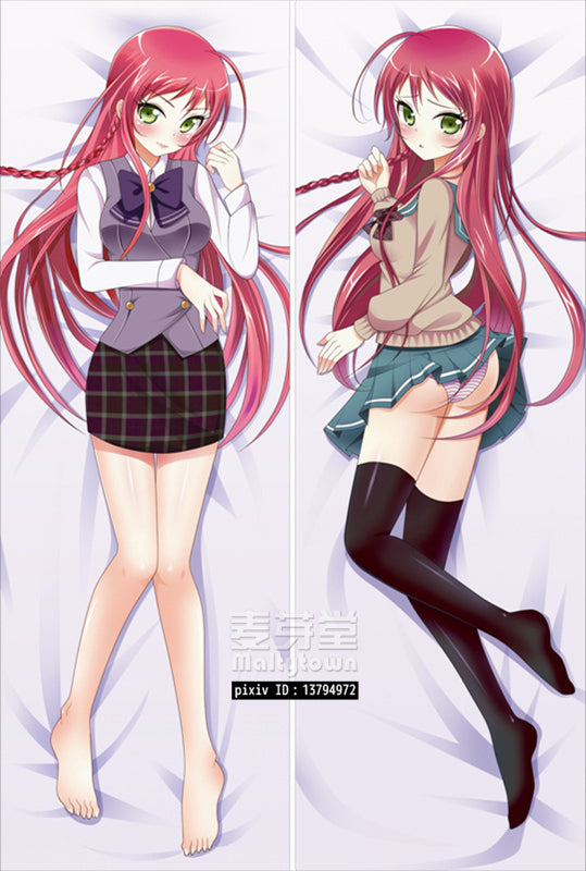 Large breasts Dakimakura Pillow Cover The Devil Is a Part-Timer Yusa Emi YC088 YC089