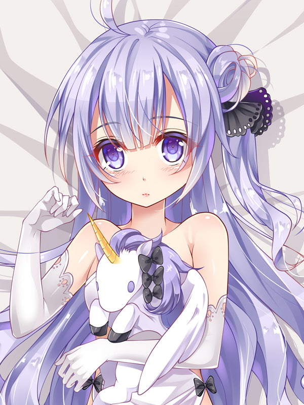 Azur Lane unicorn Dakimakura Pillow Cover Small breasts YC0704 YC0705