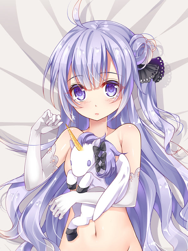 Azur Lane unicorn Dakimakura Pillow Cover Small breasts YC0704 YC0705