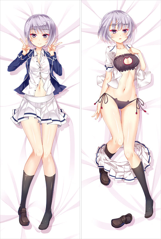 My Girlfriend is Shobitch Akiho Kosaka Dakimakura Pillow Cover large breasts YC0706 YC0707