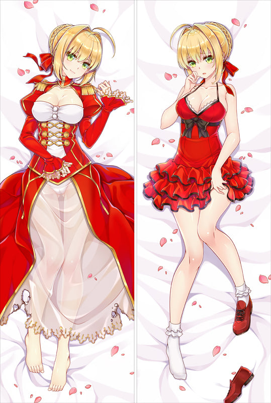 Fate Grand Order Dakimakura Pillow Cover Nero Claudius Caesar Augustus Germanicus YC0715 YC0716 YC0717