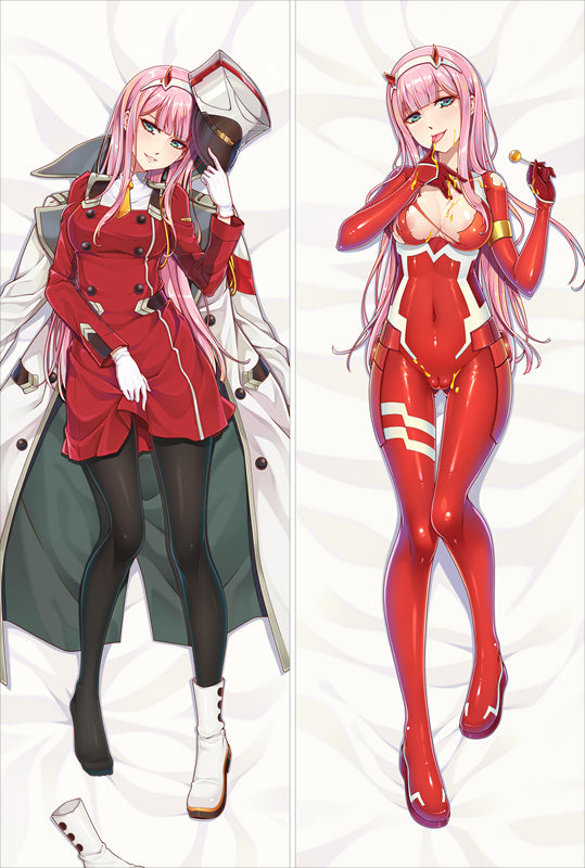 DARLING in the FRANXX Dakimakura Pillow Cover ZERO TWO Sexy YC0732 YC0733