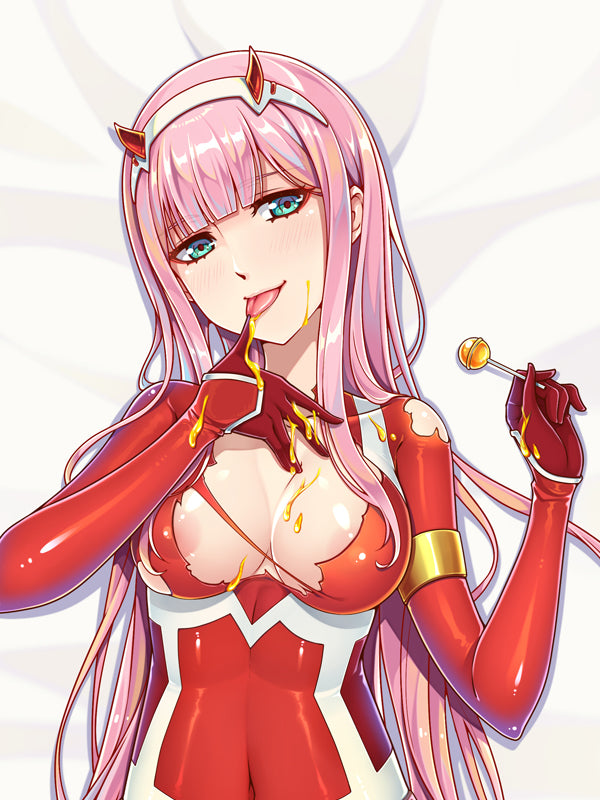 DARLING in the FRANXX Dakimakura Pillow Cover ZERO TWO Sexy YC0732 YC0733