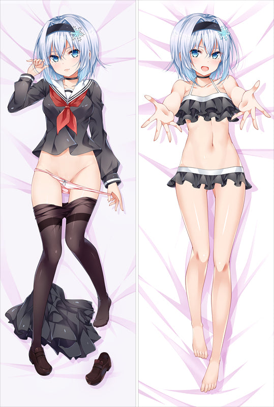 The Ryuo's Work is Never Done Dakimakura Pillow Cover Inazuma Sora Ginko YC0737 YC0738