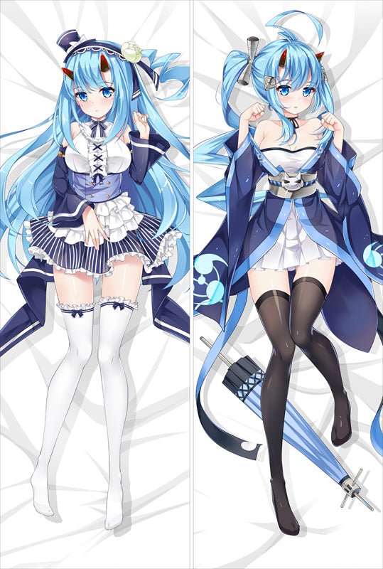 Azur Lane Dakimakura Pillow Cover Inazuma Black stockings Cute YC0739 YC0740