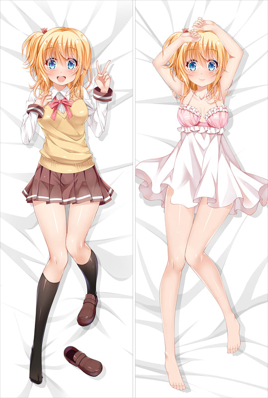 Comic Girls Dakimakura Pillow Cover barefoot  Koisuru Koyume High school girl YC0743 YC0744