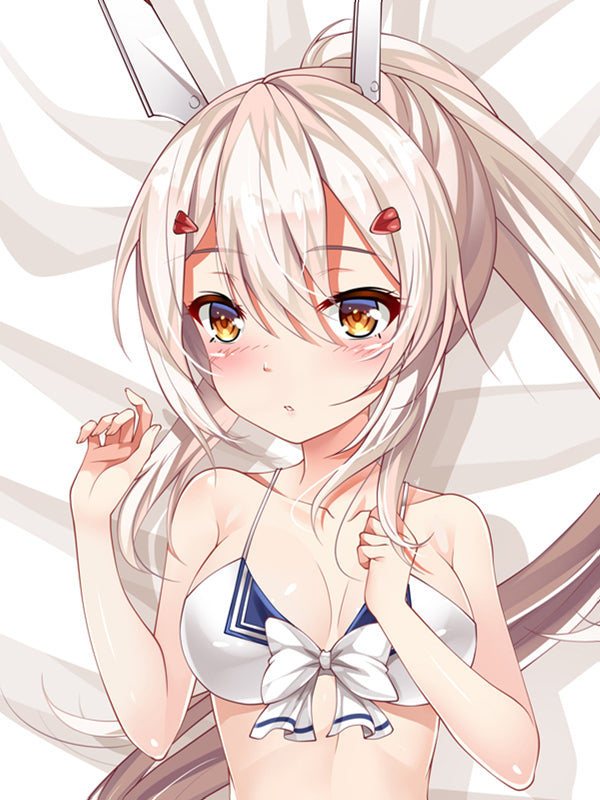 Azur Lane Dakimakura Pillow Cover barefoot  swimsuit Micromastia YC0745 YC0746