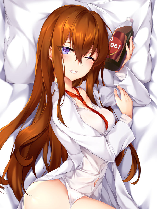 Steins Gate Dakimakura Pillow Cover sexy pose Makise Kurisu YC0747 YC0748 YC0749 YC0750