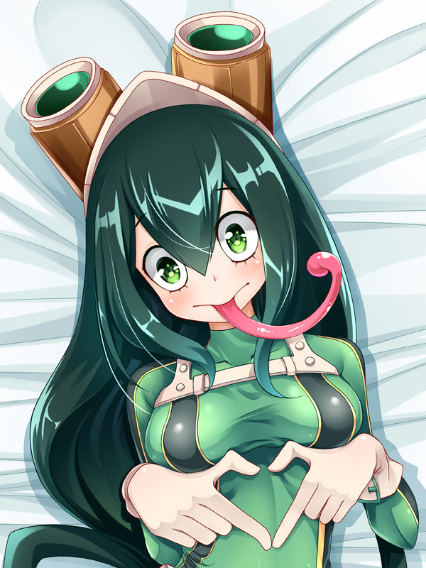 Tsuyu Asui Dakimakura Pillow Cover My Hero Academia Sexy Pose YC0784 YC0785