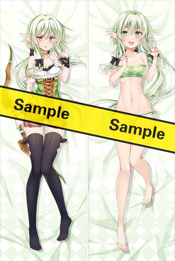 Goblin Slayer Dakimakura Pillow Cover High Elf Archer flat chest YC0805 YC0806