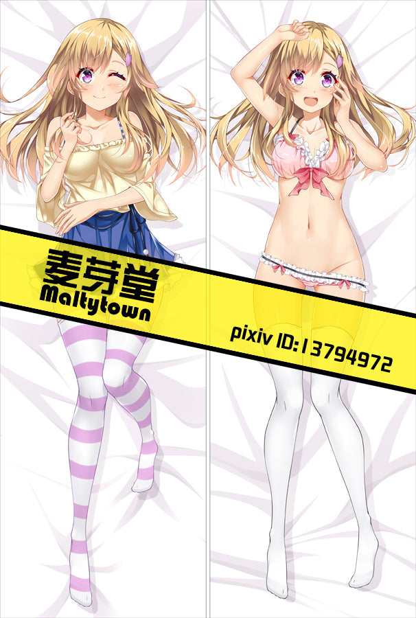 Sakura Minazuki My Sister My Writer Dakimakura Pillow Cover sexy pose YC0826 YC0827