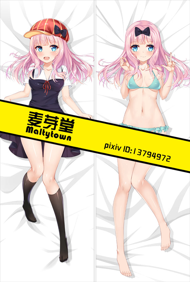 Kaguya-sama Love Is War Dakimakura Pillow Cover sexy pose YC0866 YC0867