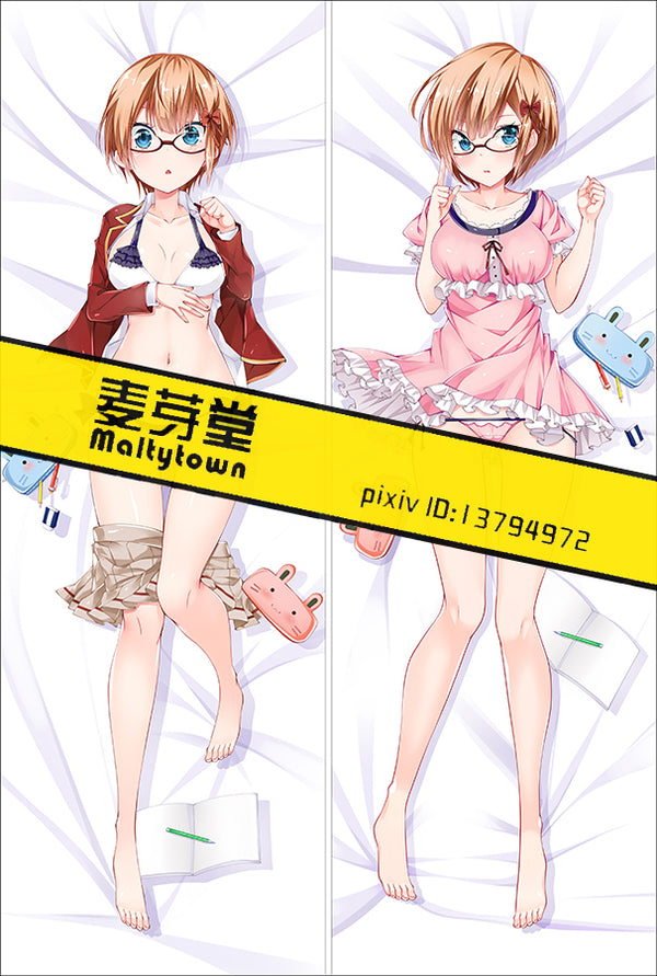 Ogata Rizur Dakimakura Pillow Cover We Never Learn YC0873 YC0874