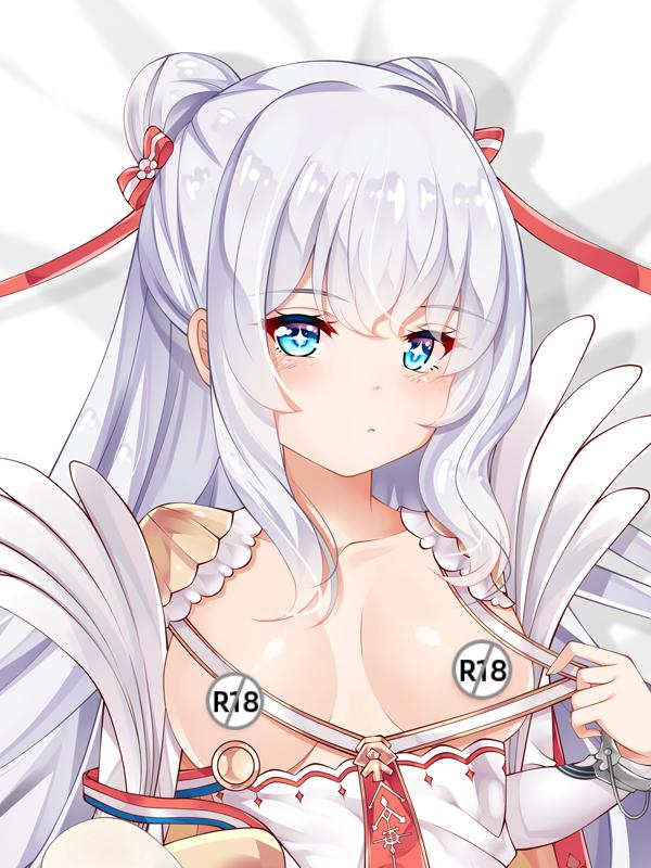 Azur Lane Dakimakura Pillow Cover large breasts sexy pose Le Malin YC0900 YC0901