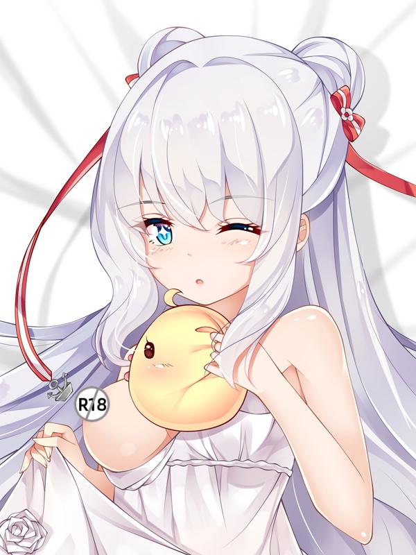 Azur Lane Dakimakura Pillow Cover large breasts sexy pose Le Malin YC0900 YC0901