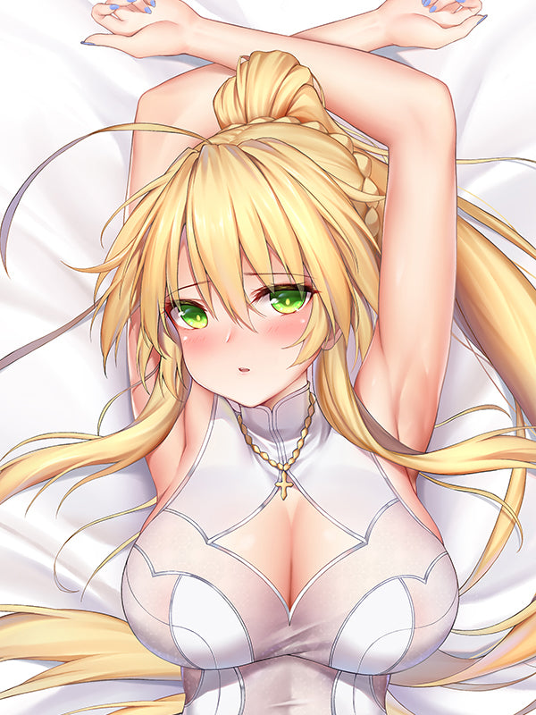 Fate/GrandOrder Dakimakura Pillow Cover large breasts Artoria Pendragon YC0917 YC0918