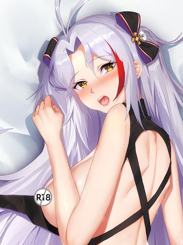 Prinz Eugen Dakimakura Pillow Cover large breasts Azur Lane YC0919 YC0920