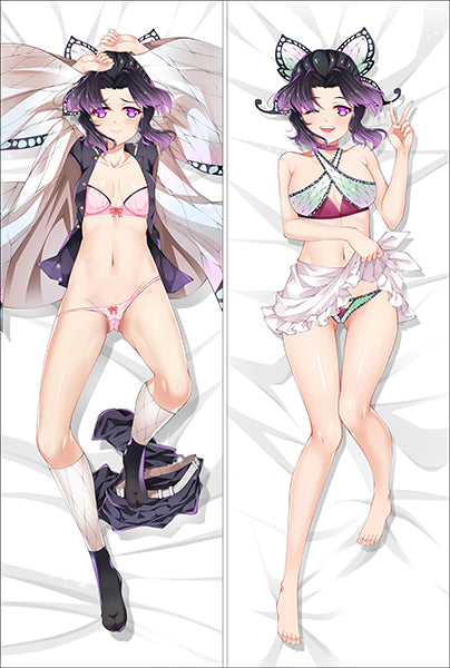 Demon Slayer: Kimetsu no Yaiba Dakimakura Pillow Cover large breasts Ghostblade Butler YC0923 YC0924