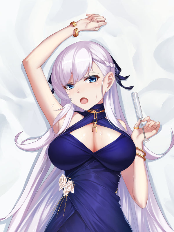 Azur Lane Dakimakura Pillow Cover Large breasts Belfast YC0925 YC0926