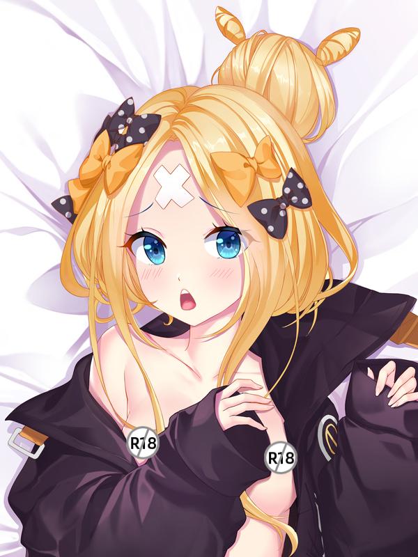 Fate/GrandOrder Dakimakura Pillow Cover sexy pose Flat Chested Abigail Williams BM01 BM02