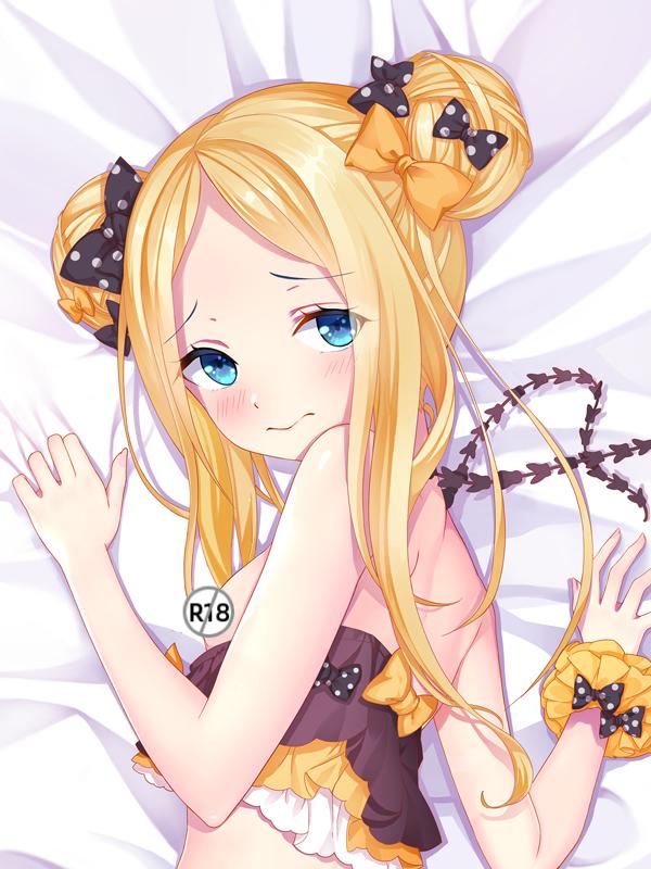 Fate/GrandOrder Dakimakura Pillow Cover sexy pose Flat Chested Abigail Williams BM01 BM02