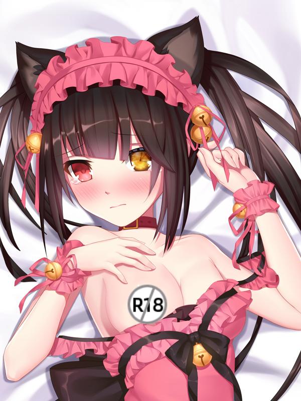 DATE A LIVE Cute Girl Dakimakura Pillow Cover sexy pose large breasts Tokisaki Kurumi BM05 BM06