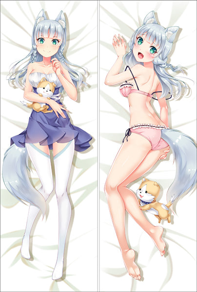 Kemono Michi Rise Up Dakimakura Pillow cover sexy pose Shigure large breasts YC0931 YC0932