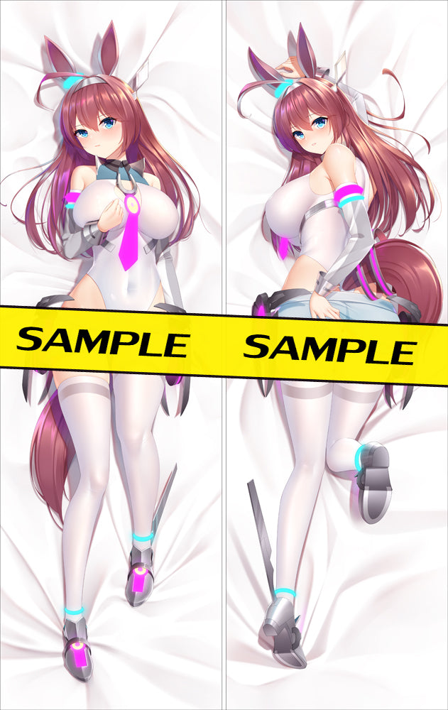 Uma Musume Large breasts cat ears sexy pose body pillow cover Mihono Bourbon YC0975