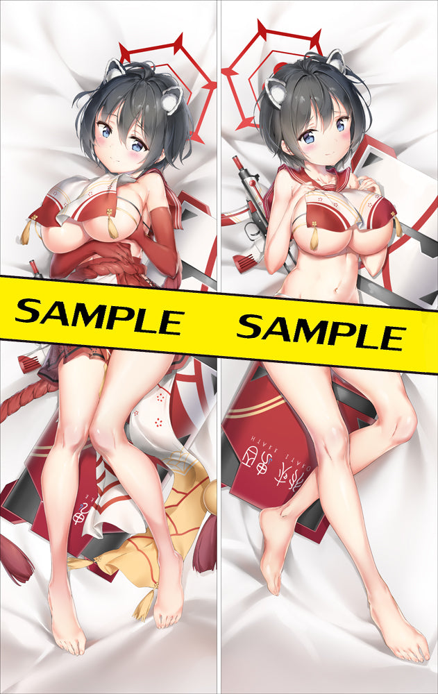 Kasuka Tsubaki Blue Archive Dakimakura Pillow Cover cat ears YC0983 YC0984