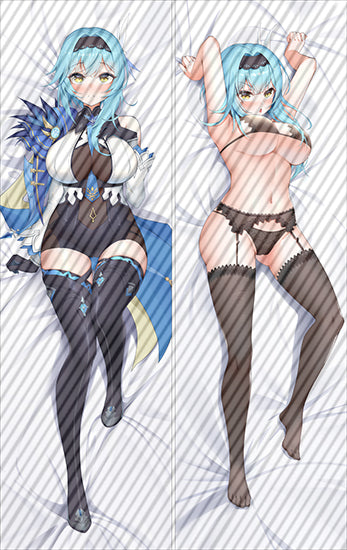 Genshin Impact Dakimakura Pillow Cover Eula Large breasts Eula Lawrence YC0991 YC0992