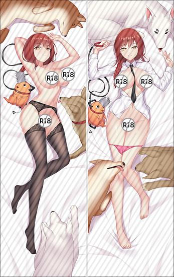 Chainsaw Man Dog dakimakura Pillow cover Makima Pochita YC1009 YC1010