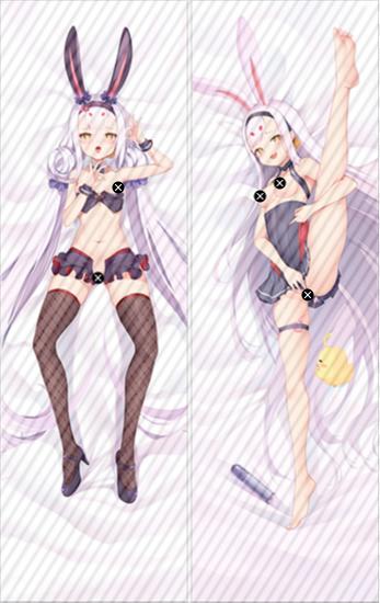 Azur Lane rabbit ears Flat-chested IJN Shimakaze Swimming suit pillow cover YC1025 YC1026