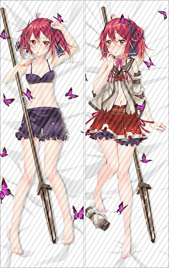 The Ultimate Reincarnation Dakimakura Pillow Cover Sexy Pose Cute Girl YC1053 YC1054