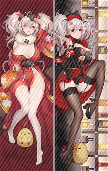 Azur Lane Dakimakura Pillow Cover large breasts Sexy Pose Cute Girl YC1059 YC1060