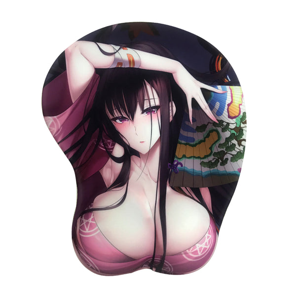 3D mousepad Soft Touch Sexy girl phone Printed Buttock Breast Mouse Mat Non-slip