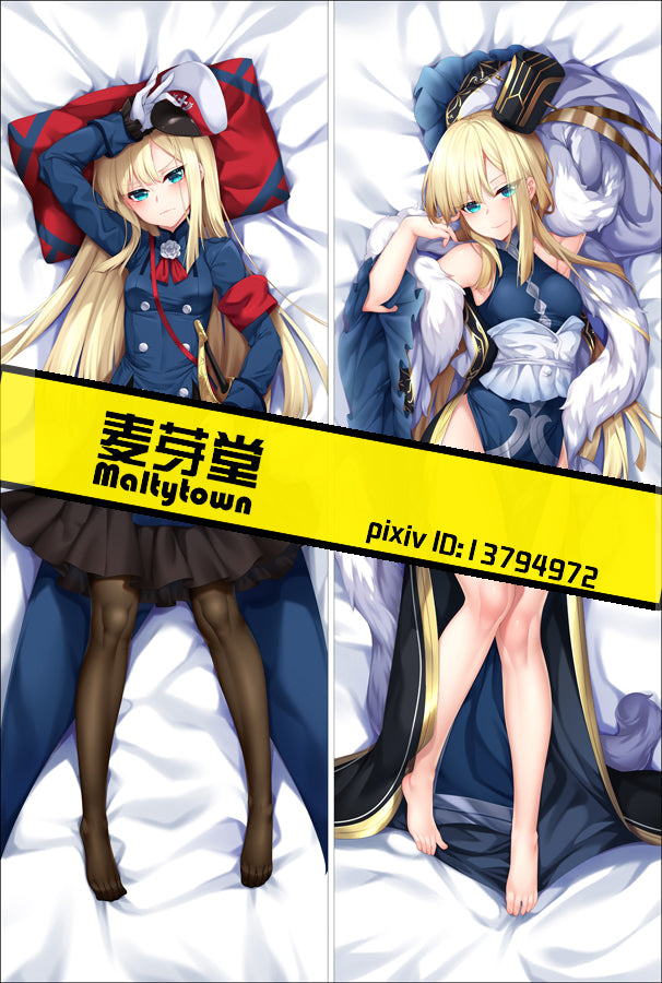 Fate Grand Order Reines Sima Yi Blond hair black silk stockings body pillowcase YC0880 YC0881