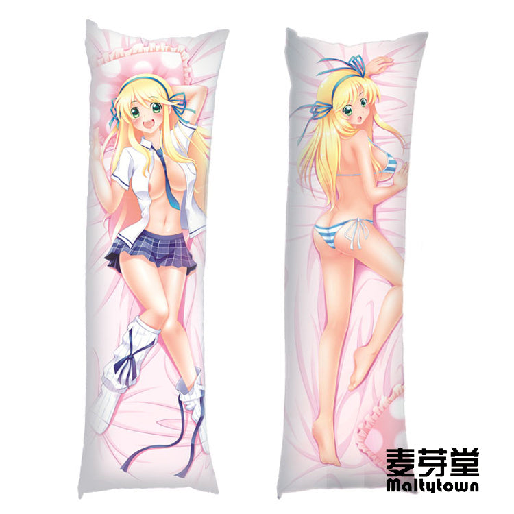 SENRAN KAGURA SHINOVI VERSUS Dakimakura Pillow Cover Sexy pose Girl YC0107 YC0108