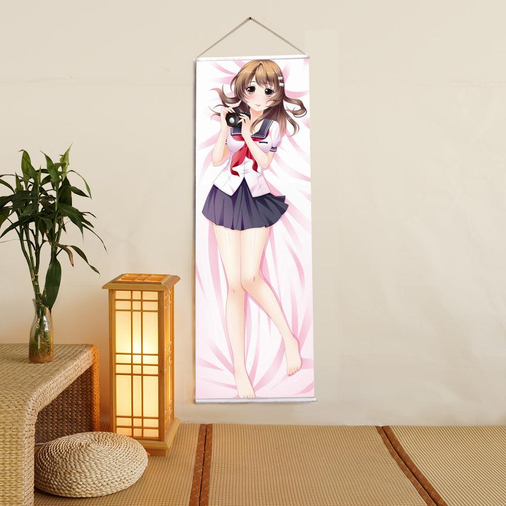 Niimi Haruka Photo Kano Anime Digital Printing Wall Scroll