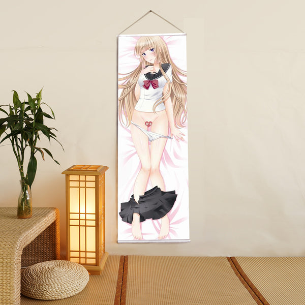 Fuwa Aika Blast of Tempest Anime Digital Printing Wall Scroll